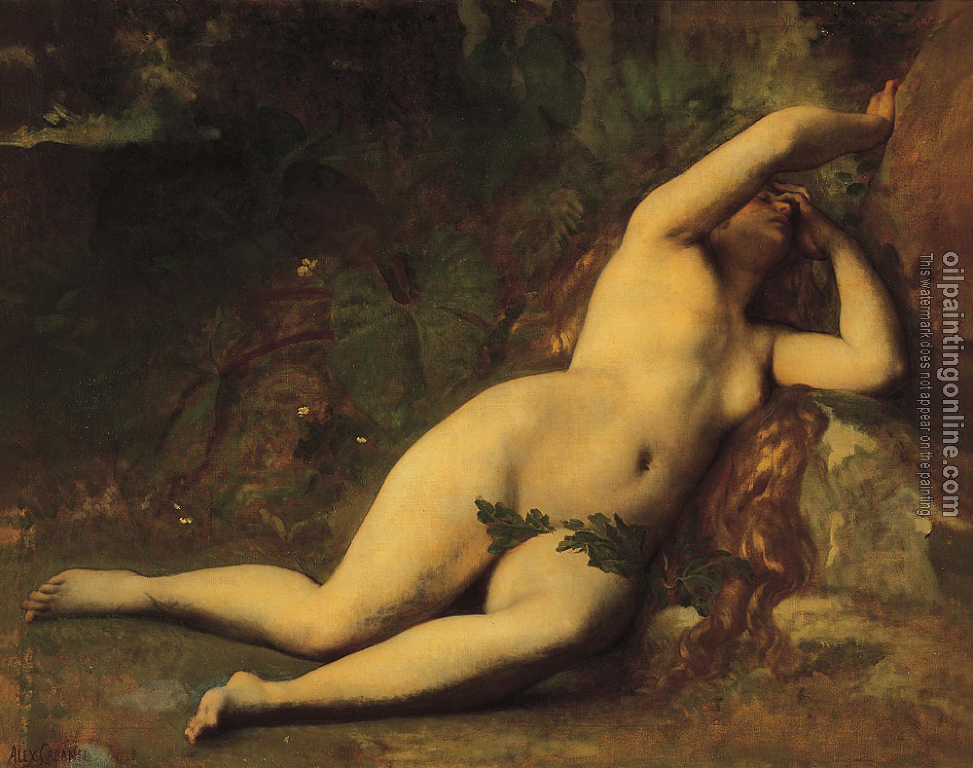 Alexandre Cabanel - Eve after the fall